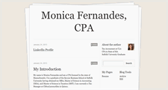 Desktop Screenshot of monicafernandes.com